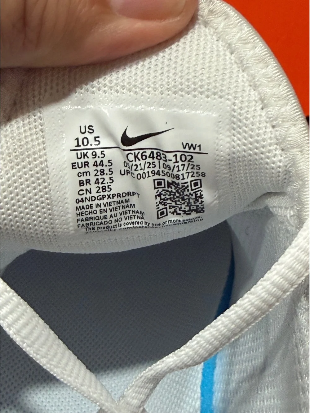 Size 10.5 - Nike Air Max 270 Golf “White Black”